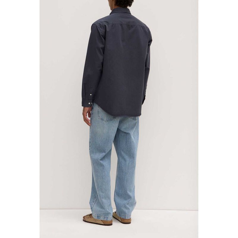 Assembly Label Maclean Long Sleeve Shirt True Navy image number 1